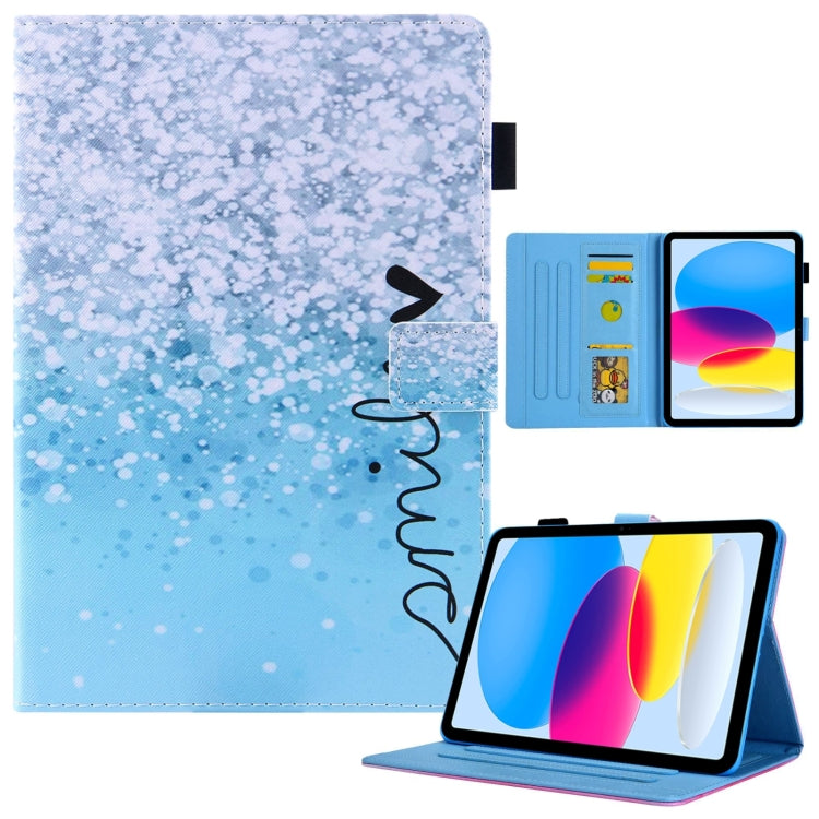 For iPad Pro 11 2024 Colored Drawing Leather Smart Tablet Case(Beautiful Bubble) - iPad Pro 11 2024 Cases by buy2fix | Online Shopping UK | buy2fix