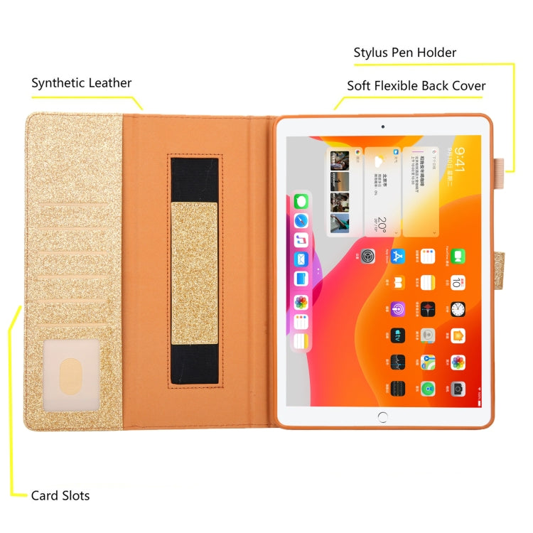 For iPad Pro 11 2024 Business Style Horizontal Flip Leather Smart Tablet Case with Holder(Gold) - iPad Pro 11 2024 Cases by buy2fix | Online Shopping UK | buy2fix