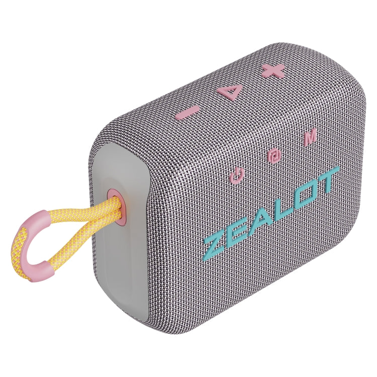 Zealot S75 Portable Outdoor IPX6 Waterproof Bluetooth Speaker(Grey) - Waterproof Speaker by ZEALOT | Online Shopping UK | buy2fix