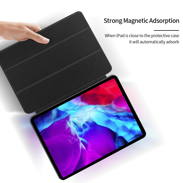 For iPad Pro 11 2024 Ultra-thin Double-sided Clip Magnetic Smart Tablet Case(Dark Blue) - iPad Pro 11 2024 Cases by buy2fix | Online Shopping UK | buy2fix