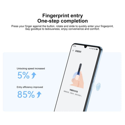 HUAWEI Enjoy 70S, 8GB+256GB, Side Fingerprint Identification, 6.75 inch HarmonyOS 4.2 Octa Core 2.4GHz, Network: 4G, Not Support Google Play(Blue) - Huawei Mate & P by Huawei | Online Shopping UK | buy2fix