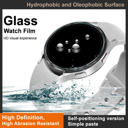 For Samsung Galaxy Watch6 Classic 47mm IMAK Tempered Glass Watch Protective Film Self-contained Positioning Version - Screen Protector by imak | Online Shopping UK | buy2fix