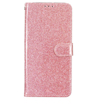 For iPhone 16 Pro Max Glitter Powder Flip Leather Phone Case(Rose Gold) - iPhone 16 Pro Max Cases by buy2fix | Online Shopping UK | buy2fix