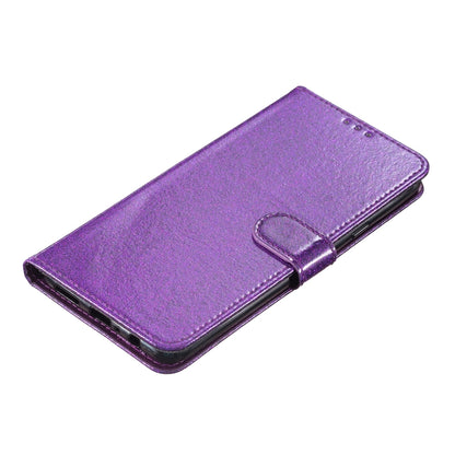 For Google Pixel 9 / 9 Pro Glitter Powder Flip Leather Phone Case(Purple) - Google Cases by buy2fix | Online Shopping UK | buy2fix