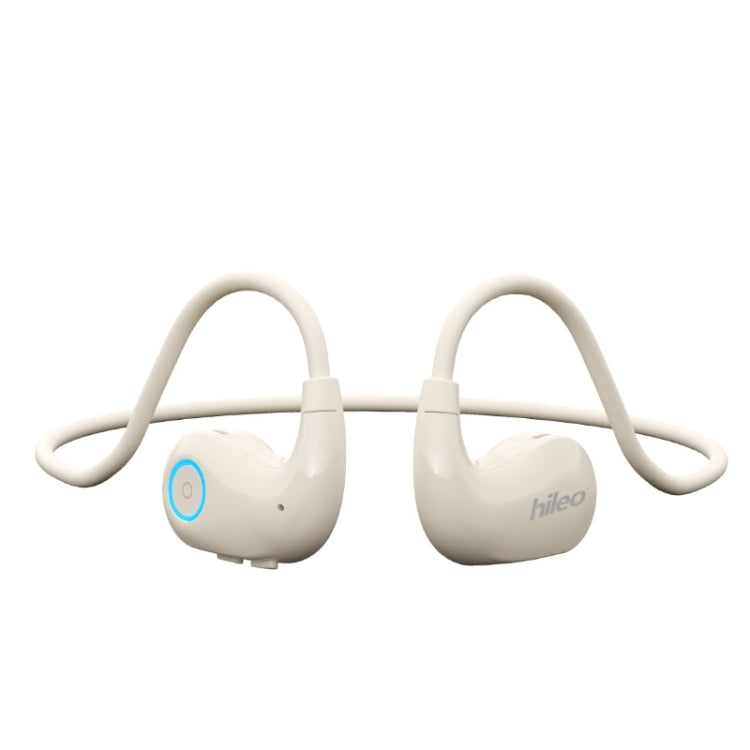 Hileo HI76 Sport Air Conduction Bluetooth Noise Reduction Headphones(White) - Sport Earphone by Hileo | Online Shopping UK | buy2fix