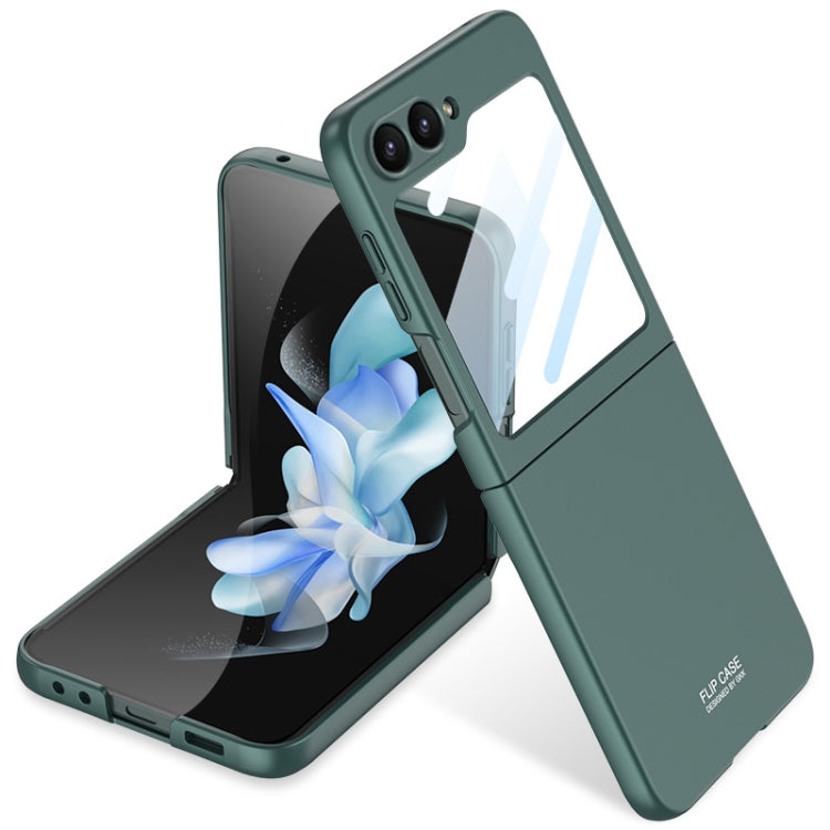 For Samsung Galaxy Z Flip6 GKK Integrated Ultra-thin Full Coverage Phone Case(Dark Night Green) - Galaxy Z Flip6 5G Cases by GKK | Online Shopping UK | buy2fix