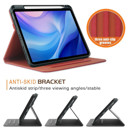 For iPad Air 11 2024 / Pro 11 2022 Front Stand Smart TPU Leather Tablet Case(Red) - iPad Air 11 2024 Cases by buy2fix | Online Shopping UK | buy2fix