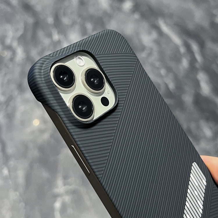 For iPhone 14 Carbon Fiber Frameless Cooling Phone Case(Black) - iPhone 14 Cases by buy2fix | Online Shopping UK | buy2fix