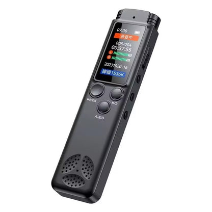 H22 Smart Color Screen Noise Reduction Voice Recorder, Capacity:8GB(Black) - Recording Pen by buy2fix | Online Shopping UK | buy2fix