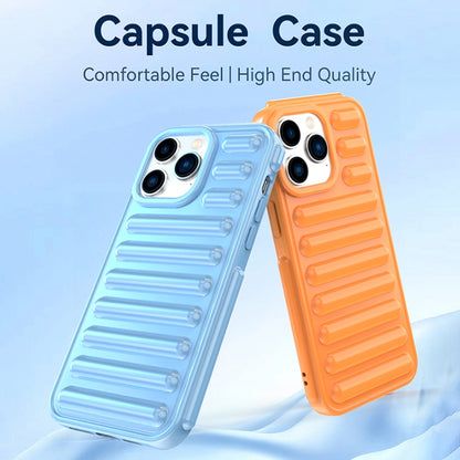 For iPhone 16 Pro Capsule Series Candy Color TPU Phone Case(Purple) - iPhone 16 Pro Cases by buy2fix | Online Shopping UK | buy2fix