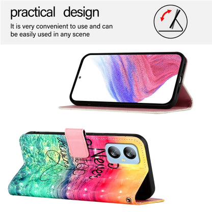 For Blackview A52 3D Painting Horizontal Flip Leather Phone Case(Chasing Dreams) - More Brand by buy2fix | Online Shopping UK | buy2fix