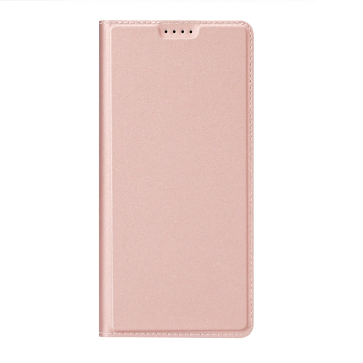 For Samsung Galaxy S25+ 5G DUX DUCIS Skin Pro Series Flip Leather Phone Case(Pink) - Galaxy S25+ 5G Cases by DUX DUCIS | Online Shopping UK | buy2fix