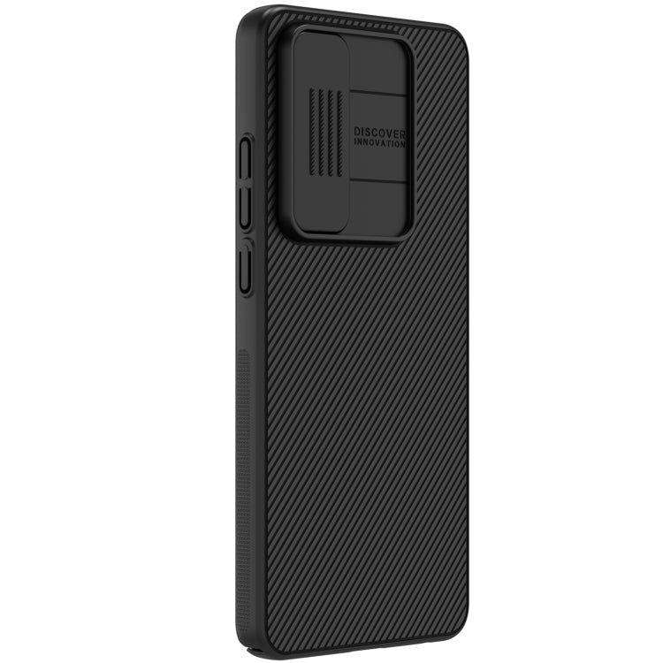 For OnePlus Nord CE4 Lite / OPPO K12x NILLKIN Black Mirror Series Camshield PC Phone Case(Black) - OnePlus Cases by NILLKIN | Online Shopping UK | buy2fix