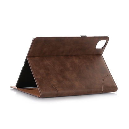 Retro Book Style Leather Tablet Case For iPad Pro 13 2024(Coffee) - iPad Pro 13 2024 Cases by buy2fix | Online Shopping UK | buy2fix