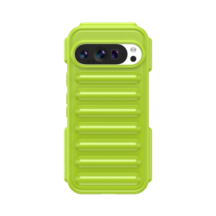 For Google Pixel 9 Pro Capsule Series Candy Color TPU Phone Case(Green) - Google Cases by buy2fix | Online Shopping UK | buy2fix