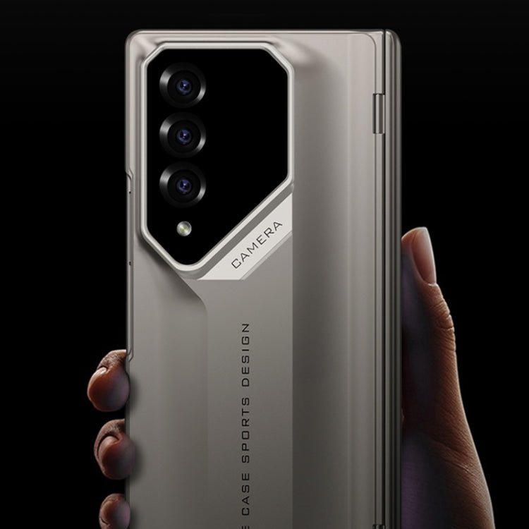 For Samsung Galaxy Z Fold4 GKK Integrated Folding Supercar Phone Case(Titanium Grey) - Galaxy Z Fold4 5G Cases by GKK | Online Shopping UK | buy2fix