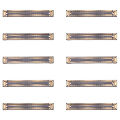 For Samsung Galaxy A25 SM-A256B 10pcs Motherboard LCD Display FPC Connector - Galaxy A Series Parts by buy2fix | Online Shopping UK | buy2fix