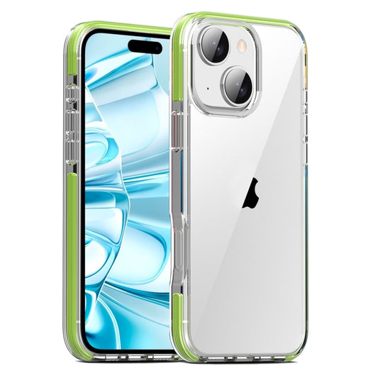 For iPhone 16 Plus TPE Airbag TPU+ PC Full Coverage Phone Case(Green) - iPhone 16 Plus Cases by buy2fix | Online Shopping UK | buy2fix