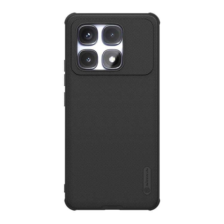 For Redmi K70 Ultra NILLKIN Frosted Shield Pro PC + TPU Phone Case(Black) - Xiaomi Cases by NILLKIN | Online Shopping UK | buy2fix