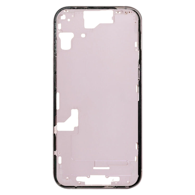 For iPhone 15 Middle Frame Bezel Plate with Side Keys + Card Tray, Version:US Version(Pink) - LCD Related Parts by buy2fix | Online Shopping UK | buy2fix