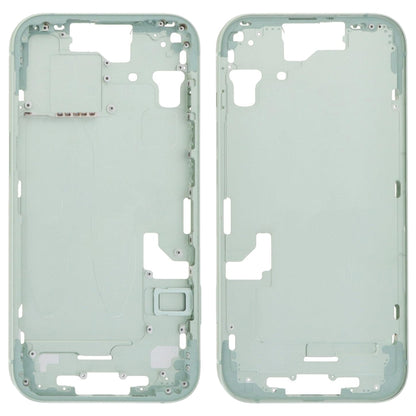 For iPhone 15 Middle Frame Bezel Plate with Side Keys + Card Tray, Version:China Version(Green) - LCD Related Parts by buy2fix | Online Shopping UK | buy2fix