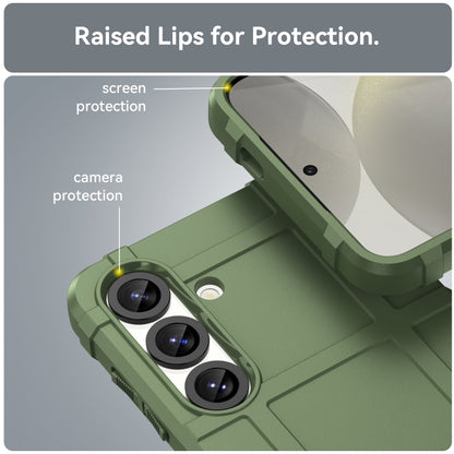 For Samsung Galaxy S25+ 5G Full Coverage Shockproof TPU Phone Case(Green) - Galaxy S25+ 5G Cases by buy2fix | Online Shopping UK | buy2fix