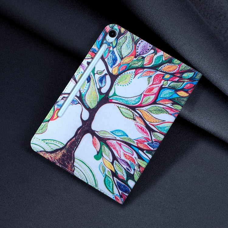 For Samsung Galaxy Tab S9 / S9 FE Colored Drawing Leather Tablet Case(Life Tree) - Galaxy Tab S9 Cases by buy2fix | Online Shopping UK | buy2fix