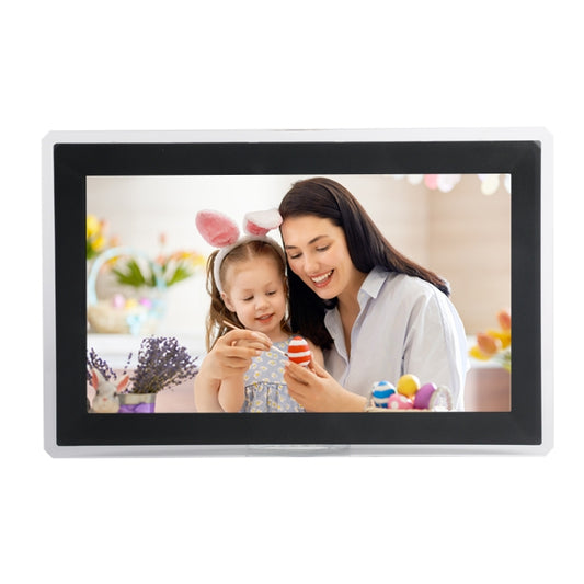 15.6 inch IPS Screen Digital Cloud Photo Frame Wall Mounted LED Advertising Machine, Plug Type:UK Plug(Black) - 15 inch Above by buy2fix | Online Shopping UK | buy2fix