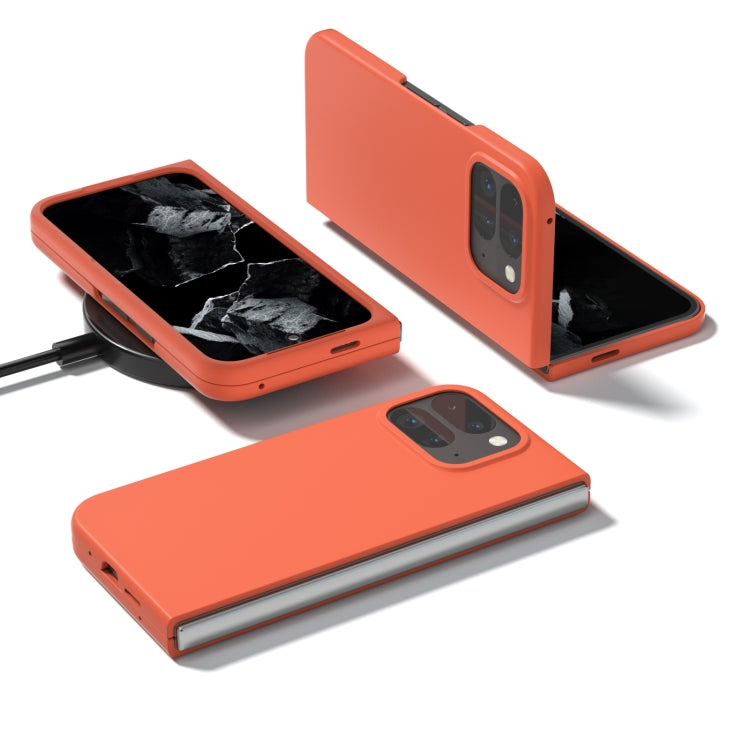 For Google Pixel 9 Pro Fold Skin Feel PC Phone Case(Orange) - Google Cases by buy2fix | Online Shopping UK | buy2fix