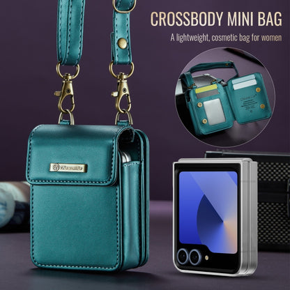 For Samsung Z Flip Series CaseMe Me50 Mini Lanyard Universal Bag(Green) - Galaxy Z Flip6 5G Cases by CaseMe | Online Shopping UK | buy2fix