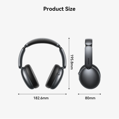 JOYROOM JR-JH1 Hybrid ANC Bluetooth Wireless Headphones Headset(Black) - Headset & Headphone by JOYROOM | Online Shopping UK | buy2fix