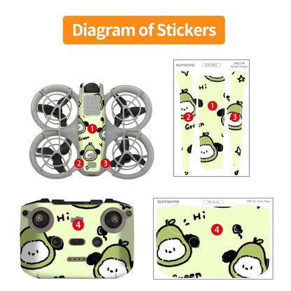 For DJI Neo Drone Body Remote Control Protective Sticker(Cute Ducks) - Stickers by Sunnylife | Online Shopping UK | buy2fix