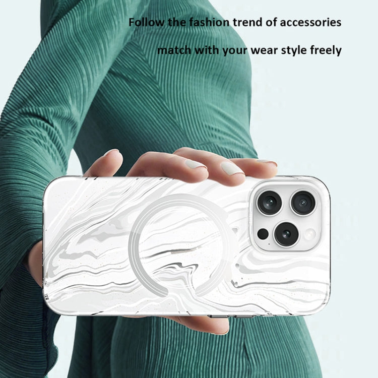 For iPhone 16 TGVIS Grace Series MagSafe Magnetic Phone Case(Sweet Dreams) - iPhone 16 Cases by TGVIS | Online Shopping UK | buy2fix