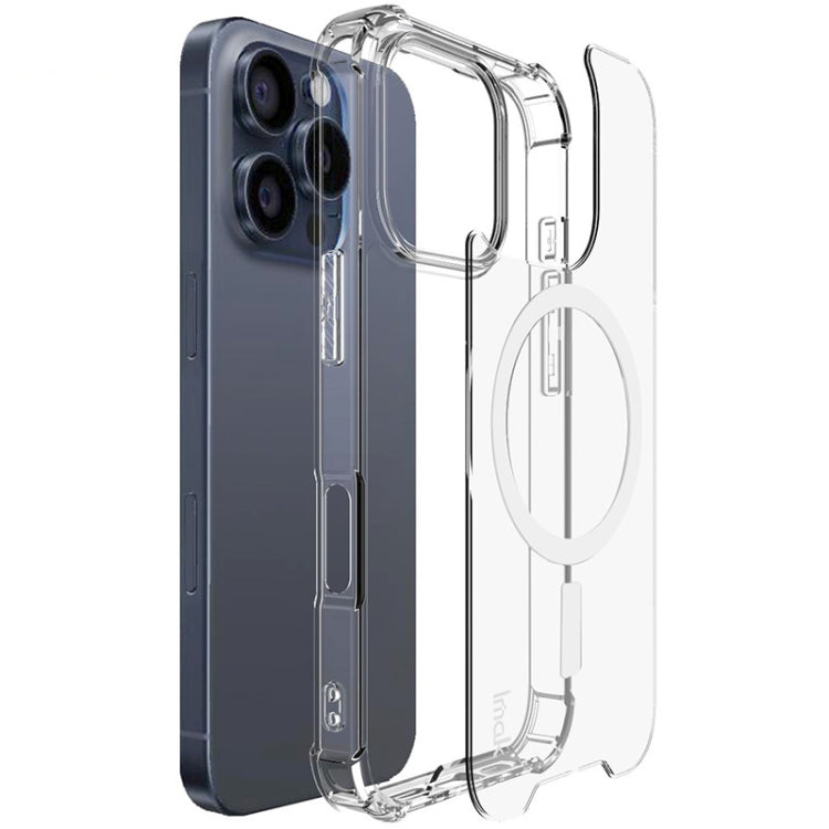 For iPhone 16 Pro IMAK Space Shield PC + TPU Airbag Shockproof MagSafe Phone Case(Transparent) - iPhone 16 Pro Cases by imak | Online Shopping UK | buy2fix