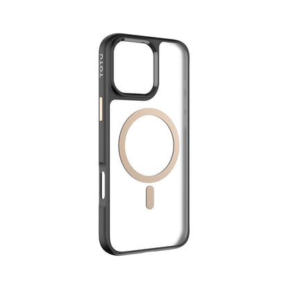 For iPhone 16 Pro TOTU PC-7 Gold Shield Series Skin Feel MagSafe Magnetic Phone Case(Gold) - iPhone 16 Pro Cases by TOTUDESIGN | Online Shopping UK | buy2fix