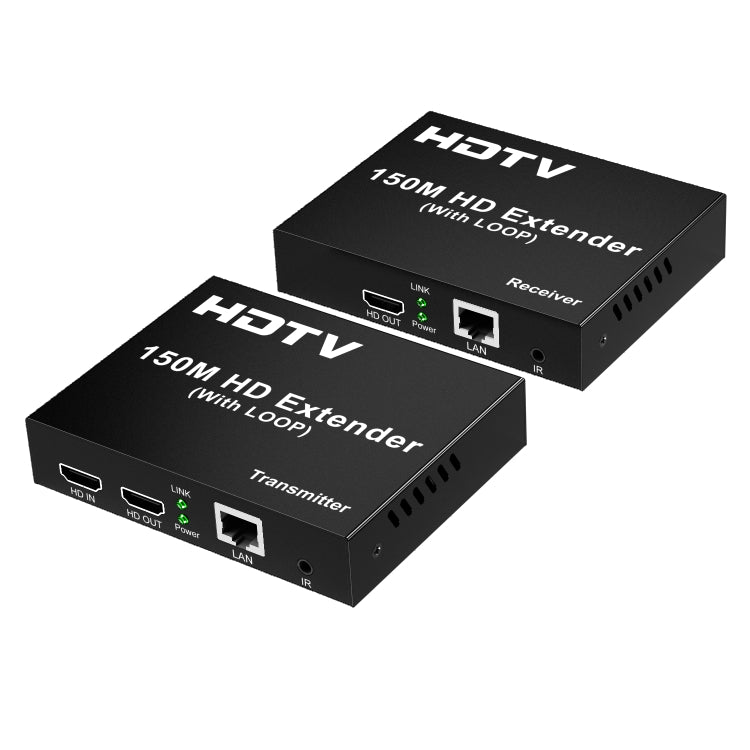 150m HDTV Network Extender(UK Plug) - Amplifier by buy2fix | Online Shopping UK | buy2fix