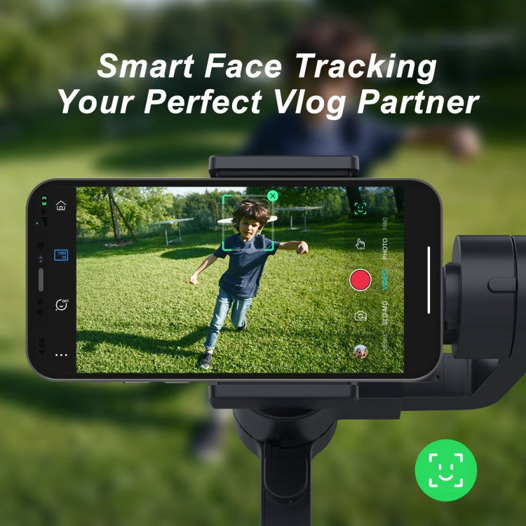 FUNSNAP Capture 2s Smart 3-Axis Handheld Gimbal Phone Live Stabilizer, Basic Version(Black) - Handheld Gimbals by FUNSNAP | Online Shopping UK | buy2fix