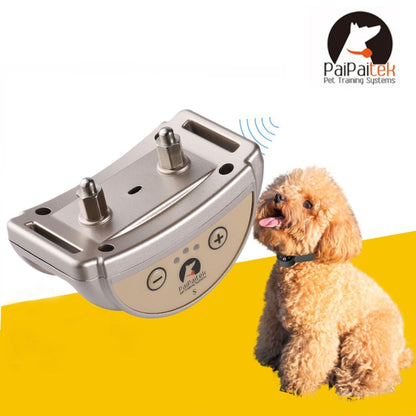 PD258 Automatic Anti Barking Collar Pet Training Control System for Dogs, S Size(Gold) - Training Aids by buy2fix | Online Shopping UK | buy2fix