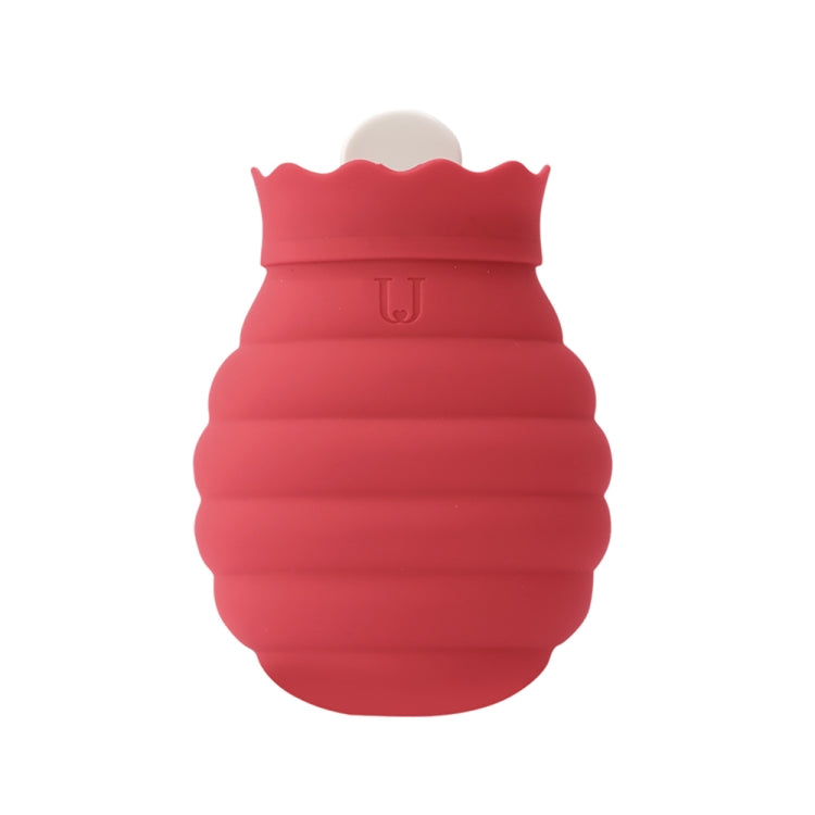 Original Xiaomi Youpin Jotun Judy Warm Water Bag  Silicone Hot Water Bag Small Size：15x10x5.8cm(Red) - Hot Water Bags by Xiaomi | Online Shopping UK | buy2fix