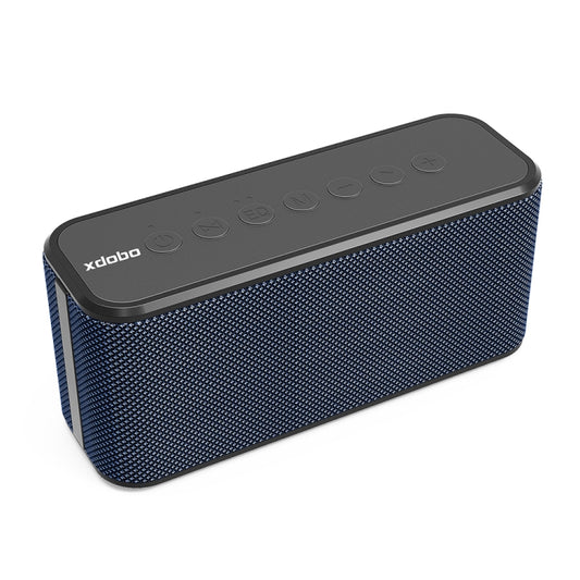 XDOBO X8 Plus 80W Wireless Bluetooth Speaker Outdoor Subwoofer Support TWS & TF Card & U Disk (Blue) - Desktop Speaker by XDOBO | Online Shopping UK | buy2fix