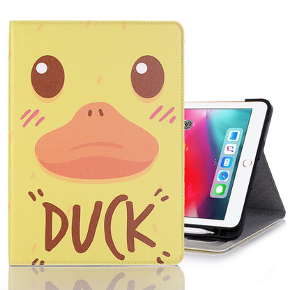 Duck Pattern Horizontal Flip Leather Case for iPad Air 11 2024 / iPad Pro 11 inch (2018),with Card Slots & Holder & Wallet & Photo Frame & Pen slot - iPad Pro 11 (2018) Cases by buy2fix | Online Shopping UK | buy2fix