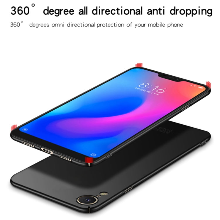 For iPhone XR MOFI Frosted PC Ultra-thin Full Coverage Protective Case (Black) - More iPhone Cases by MOFI | Online Shopping UK | buy2fix