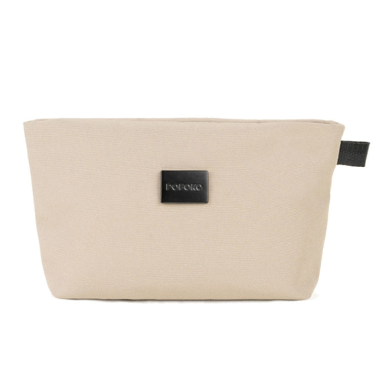 POFOKO E100 Series Polyester Waterproof Accessories Storage Bag, Size: 22 x 12 x 5cm (Beige) - Other by POFOKO | Online Shopping UK | buy2fix