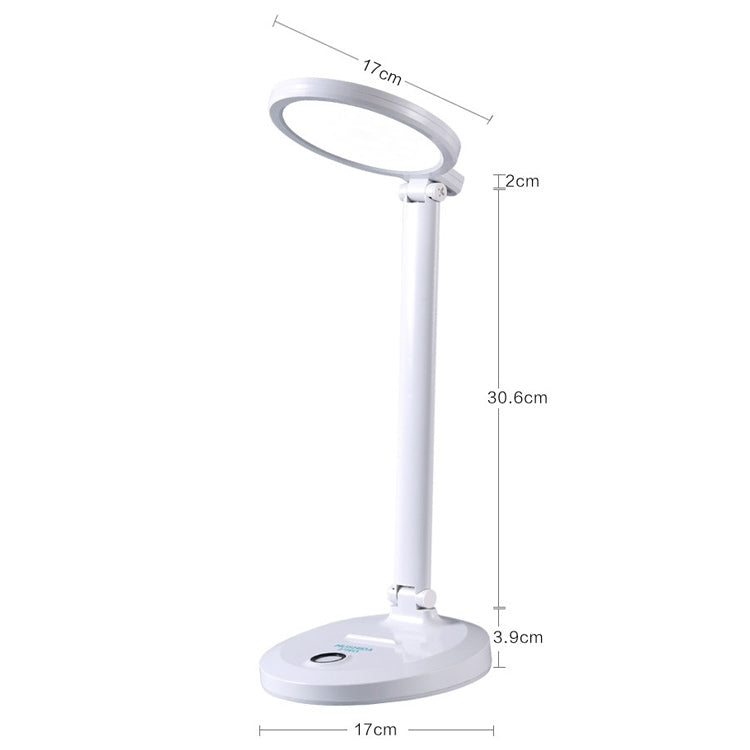 LED Student Learning Eye Protection Foldable Rechargeable Desk Lamp, Built-in 4000mAh Battery - Desk Lamps by buy2fix | Online Shopping UK | buy2fix