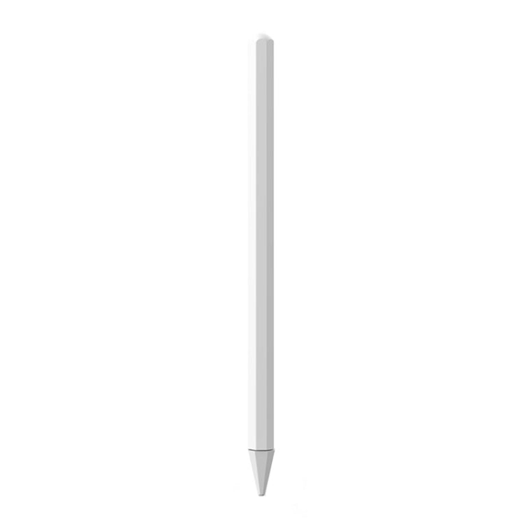 Stylus Pen Silica Gel Protective Case for Apple Pencil 2 (White) - Pencil Accessories by buy2fix | Online Shopping UK | buy2fix