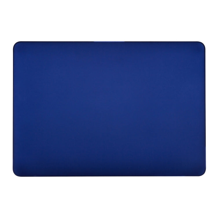 For MacBook Air 13.3 inch A1932 2018 & A2179 2020 & A2337 Laptop Matte Style Protective Case(Peony Blue) - MacBook Air Cases by buy2fix | Online Shopping UK | buy2fix