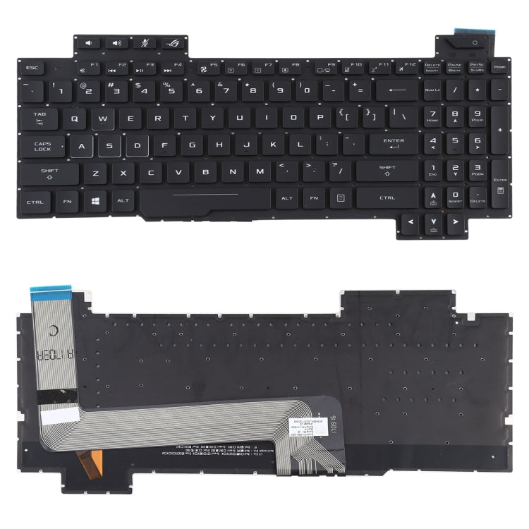 US Version Keyboard with Keyboard Backlight for Asus ROG Strix GL503 GL703 GL503V GL503VD GL503VD-DB71 GL503VD-DB74 GL503VM GL503VS - Replacement Keyboards by buy2fix | Online Shopping UK | buy2fix