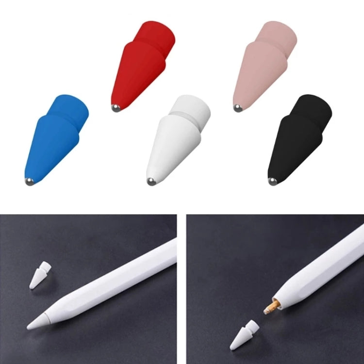 Replacement Pencil Metal Nib Tip for Apple Pencil 1 / 2 (White) - Pencil Accessories by buy2fix | Online Shopping UK | buy2fix