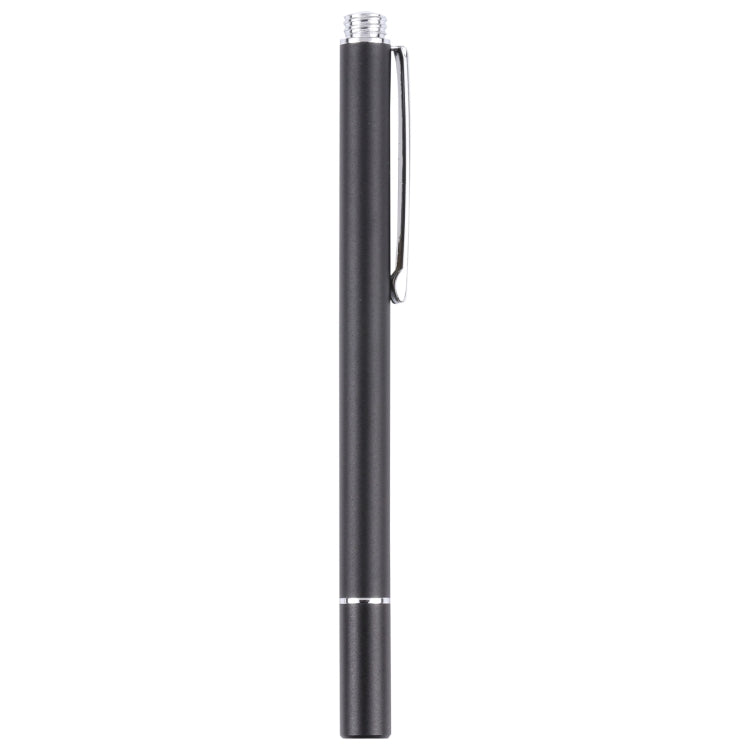 Universal Silicone Disc Nib Capacitive Stylus Pen (Black) - Stylus Pen by buy2fix | Online Shopping UK | buy2fix