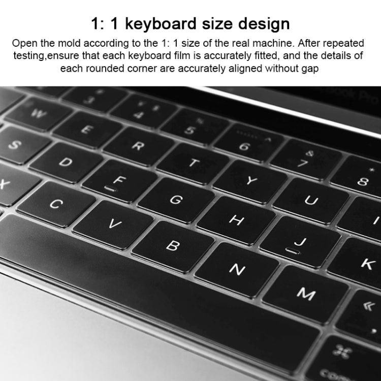 WIWU TPU Keyboard Protector Cover for MacBook 13 inch Touch - Keyboard Protector by WIWU | Online Shopping UK | buy2fix